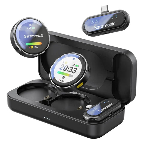 BlinkMe | 2.4 GHz draadloze slimme microfoon met touchscreen BlinkMe | 2.4 GHz draadloze slimme microfoon met touchscreen