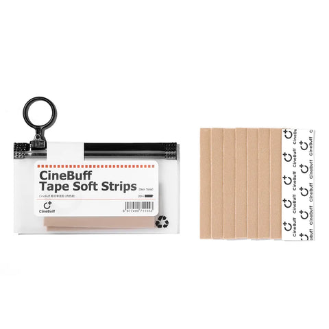 CineBuff Soft Tape | Single-Sided Hypoallergenic Moleskin Tape CineBuff Soft Tape | Single-Sided Hypoallergenic Moleskin Tape