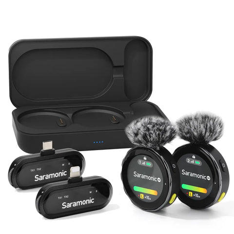 BlinkMe | 2.4 GHz draadloze slimme microfoon met touchscreen BlinkMe | 2.4 GHz draadloze slimme microfoon met touchscreen