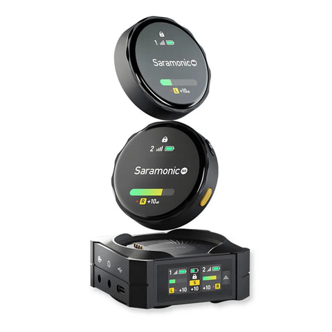 BlinkMe | 2.4 GHz draadloze slimme microfoon met touchscreen BlinkMe | 2.4 GHz draadloze slimme microfoon met touchscreen