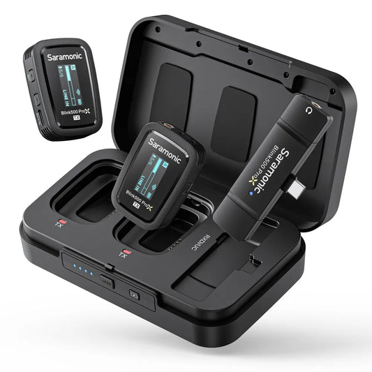 Blink500Prox | Dual-channel draadloze microfoon met lavaliers