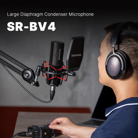 SR-BV4 | Grote diafragma condensormicrofoon