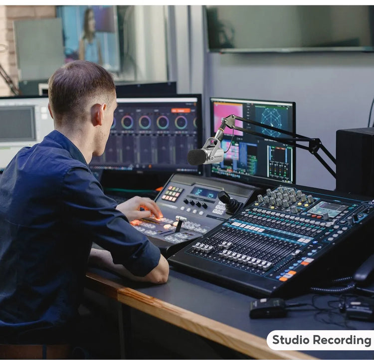 Saramonic SR-BV3 Podcast Microphone - Large Diaphragm Dynamic Mic With XLR/USB Output