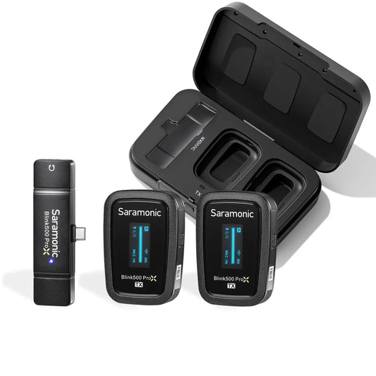 Blink500ProX | Dual-Channel Wireless Microphone with Lavaliers