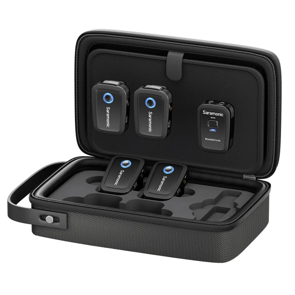 Saramonic Blink500 T4 - 4-Channel Wireless Mic System – saramonic Saramonic Blink500 T4 - 4-Channel Wireless Mic System – saramonic