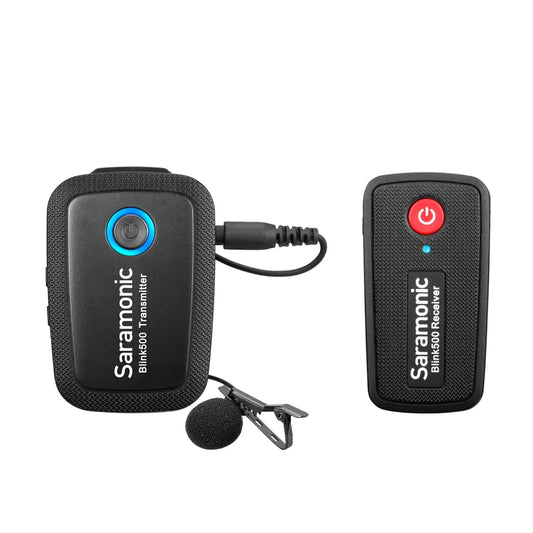 blink500 | Ultracompact 2.4GHzデュアルチャネルワイヤレスマイクシステム