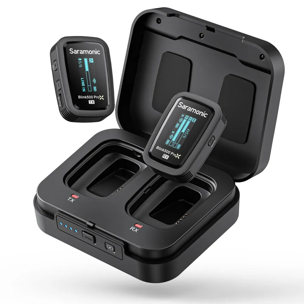 Blink500ProX | Dual-Channel Wireless Microphone with Lavaliers