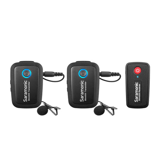 blink500 | Ultracompact 2.4GHzデュアルチャネルワイヤレスマイクシステム