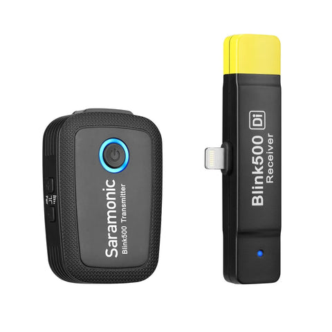 blink500 | Ultracompact 2.4GHzデュアルチャネルワイヤレスマイクシステム