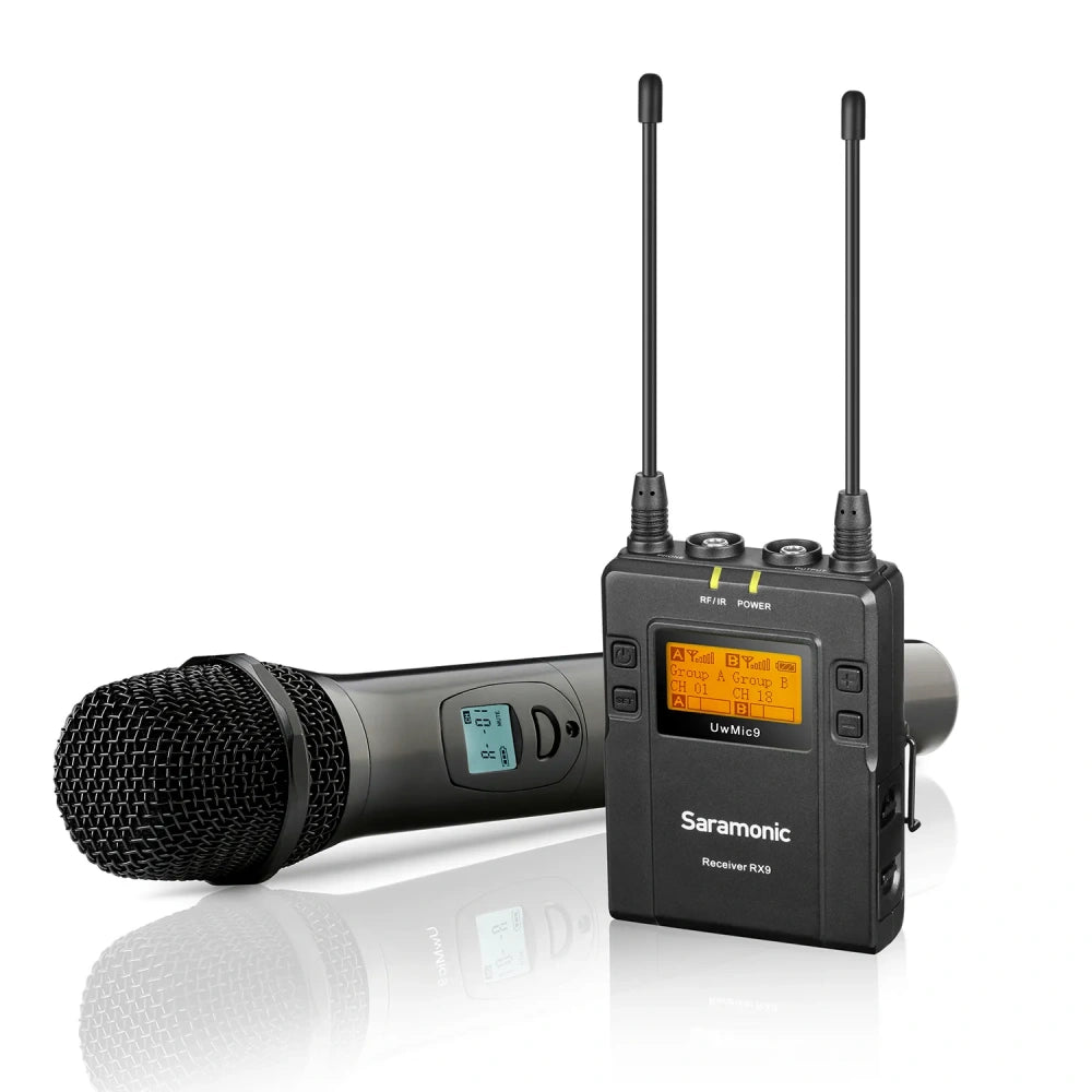 UwMic9 | UHF Wireless Lavalier Microphone System – saramonic UwMic9 | UHF Wireless Lavalier Microphone System – saramonic