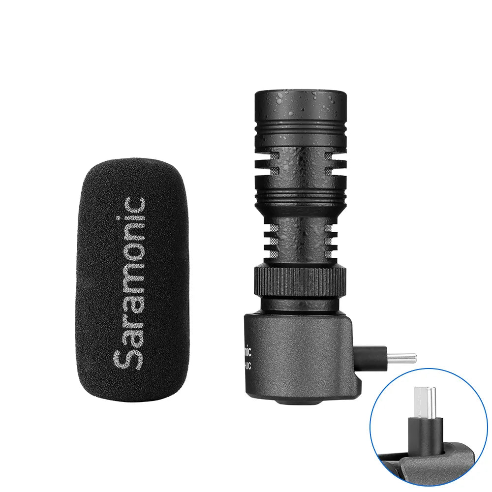 Shrad Mic Saramonic SR-SmartMic+ | Device-Mountable Shotgun Microphone – saramonic
