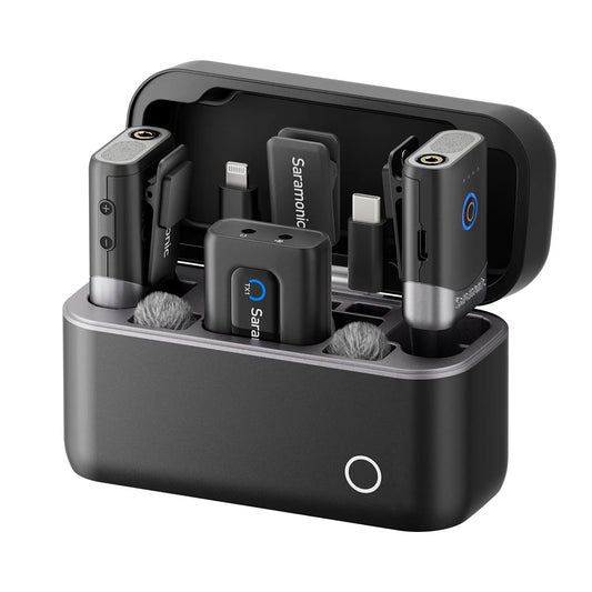 ミックス| 2.4 GHz Professional Wireless Microphoneがマイクを搭載しています
